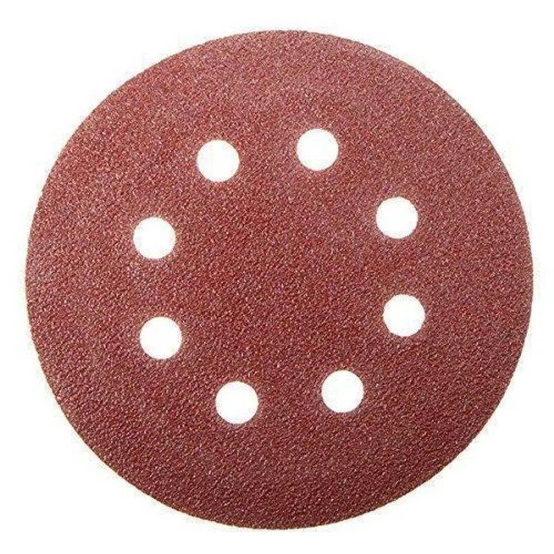 Agni 5 inch Velcro Disc for Round Sander(Grit-60,Pack-200 Pcs)